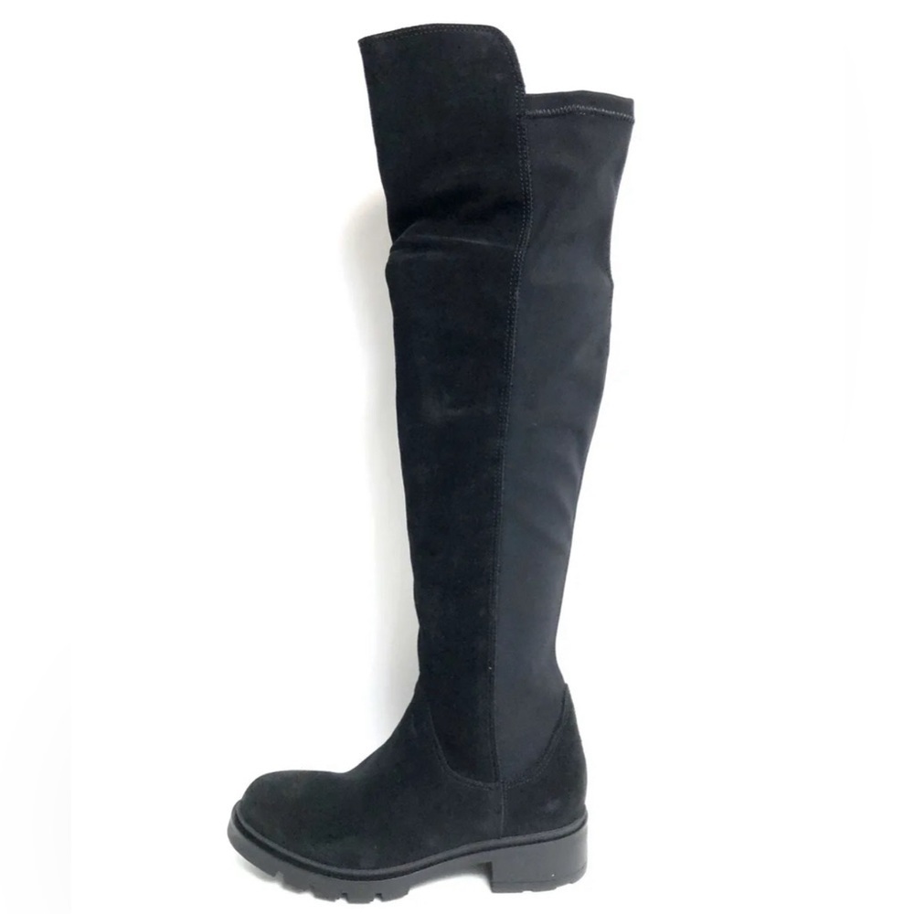 La Canadienne Womens Serenity Boot Black Suede 6 M